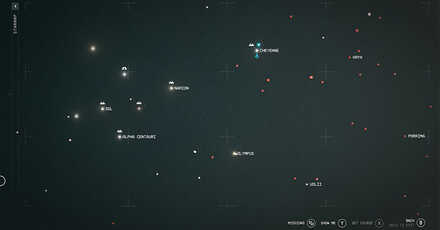 Starfield - Universe Map