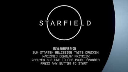 Starfield - Save the Changes and Launch the Game