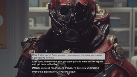 Starfield - Pirate Leader on Hurst