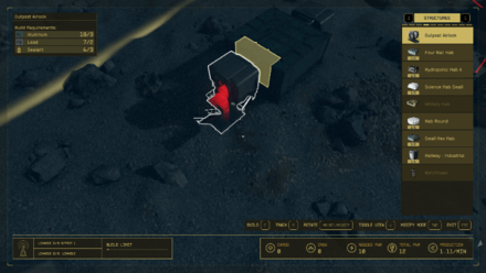 Starfield - Place an Outpost Airlock to Create Doors for Outpost Habs