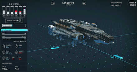 Starfield - Longsword Ship