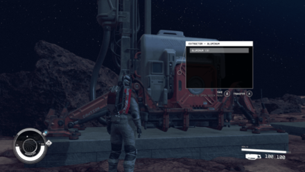 Starfield - Extractors Mine Resources Passively