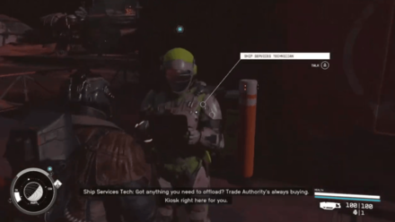 Starfield - Speak to Ship Services Tech