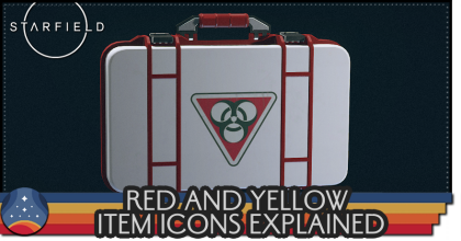 Starfield - Red and Yellow Item Icons Explained