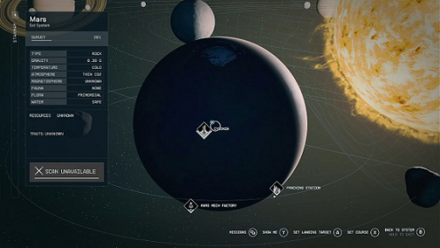 Starfield - Cydonia on Mars