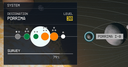 Starfield - Porrima I-b Planet Location