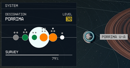 Starfield - Porrima V-a Planet Location