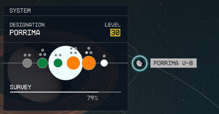 Starfield - Porrima V-b Planet Location