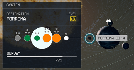 Starfield - Porrima II-a Planet Location
