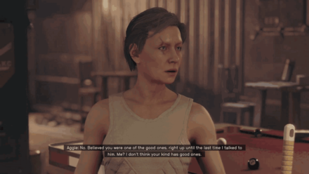 Starfield - Talk to Aggie