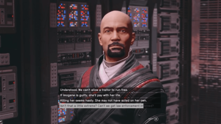 Starfield - Guilty Parties - Talk to Dalton Optional