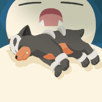 Pokemon Sleep - Atop-Belly Sleep