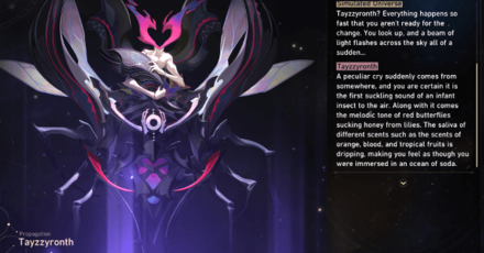 Honkai Star Rail - Tayzzyronth in Prologue Chapter