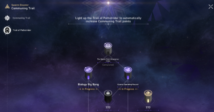 Star Rail - Communing Trail and Pathstrider Guide - Part of Communing Trail