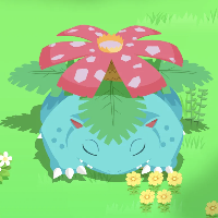 Pokemon Sleep - Venusaur Sturdy Sleep