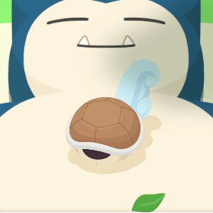 Pokemon Sleep - Atop-Belly Sleep