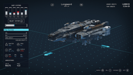 Starfield - Ships at Deimos Staryard