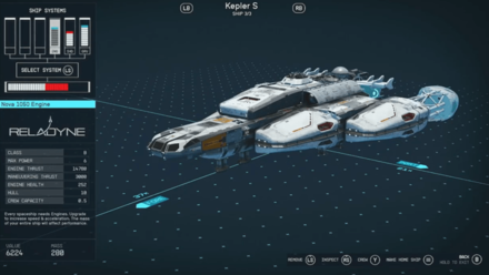 Starfield - Kepler S Ship