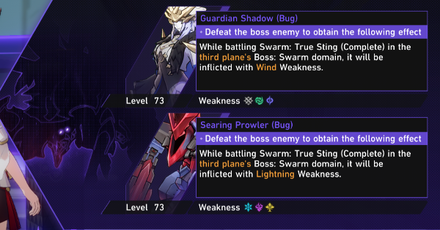 Star Rail - Swarm Disaster - Select the 3rd Weakness