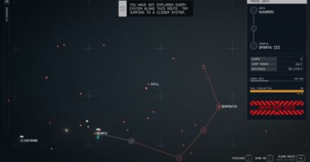 Starfield - Map in Starfield