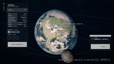 Starfield - Fast Travel to Jemison Commercial District