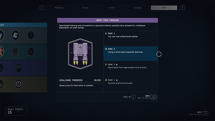 Starfield - Learn Boost Pack Training Rank 2