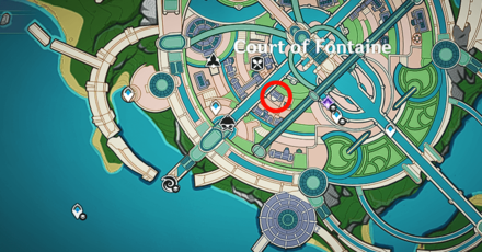 Genshin Impact Garlic Baguette Recipe Location Map