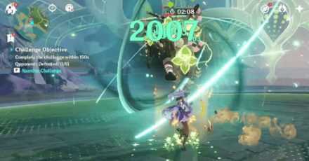 Genshin Impact - Verdict of Blades Day 4 Horns Blaring, Drums Rolling Guide - Swirl