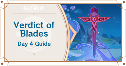 Genshin Impact - Verdict of Blades Day 4 Horns Blaring, Drums Rolling Guide