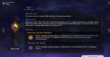 Star Rail - Path of Destruction Guide - In Swarm Disaster