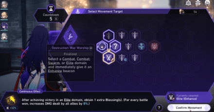 Star Rail - Path of Destruction Guide - Combat or Elite Domains