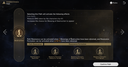 Star Rail - Path of Destruction Guide - In Simulated Universe