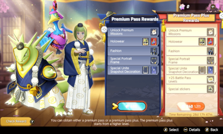 Pokemon UNITE - Battle Pass Season 18 Premium Pass.png