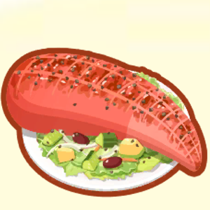 Pokemon Sleep - Slowpoke Tail Pepper Salad