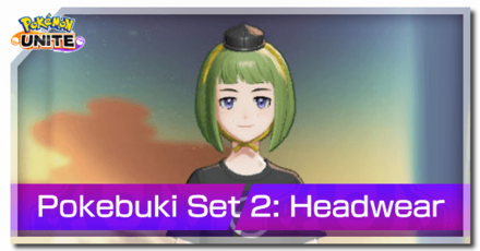Pokemon UNITE - Pokebuki Set 2 Headwear Banner