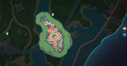 Genshin Impact - Torch Wood Location - Emperor of Fire and Iron