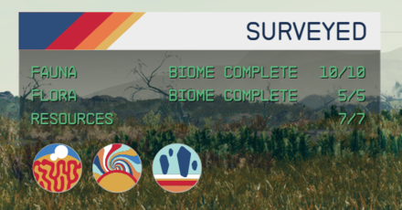 Starfield - Fully Surveyed Biome