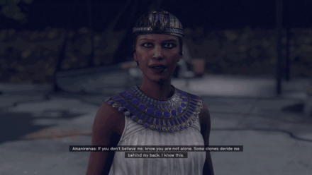 Starfield - Talk to Amanirenas