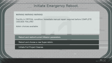 Starfield - Operation Starseed Choice Options