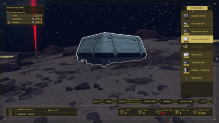 Starfield - Build a Hab or Display