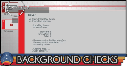 Starfield - Background Checks Walkthrough