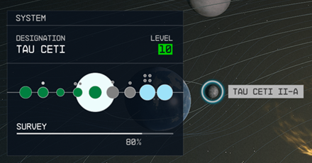 Starfield - Tau Ceti II-a Planet Location