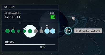 Starfield - Tau Ceti VIII-b Planet Location