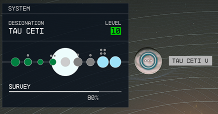 Starfield - Tau Ceti V Planet Location
