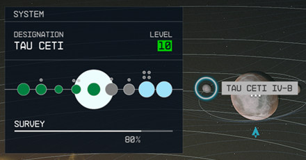 Starfield - Tau Ceti IV-b Planet Location