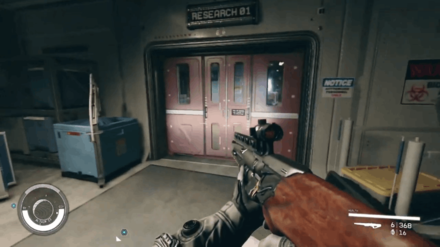 Starfield - Groundpounder Enter Door to Research 01