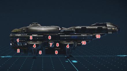 Starfield - Serenity Parts Side View