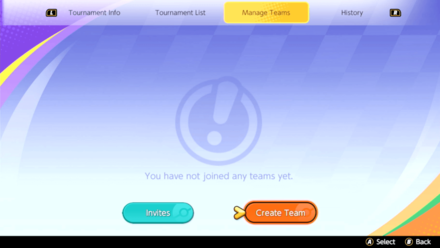 Pokemon UNITE - Mange Teams Tab