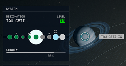 Starfield - Tau Ceti IX Planet Location