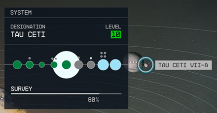 Starfield - Tau Ceti VII Planet Location